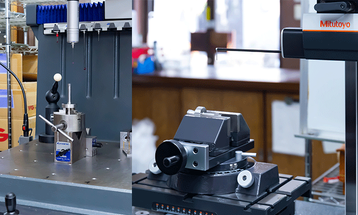 ミクロン単位の精度管理